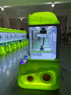 Deluxe Colorful Boutique Doll Grabbing Machine Small Household Mini Clip Doll Machine Children's Commercial Clip Candy