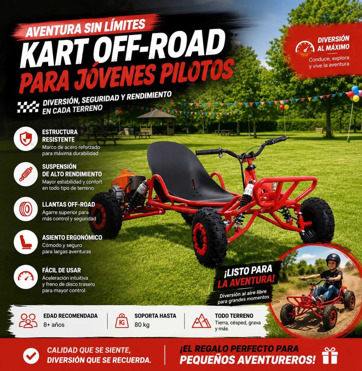 Internet celebrity off-road go-karting, four-wheeled motorcycles, ATVs, adult gasoline outdoor all-terrain drifting children's motorcycles